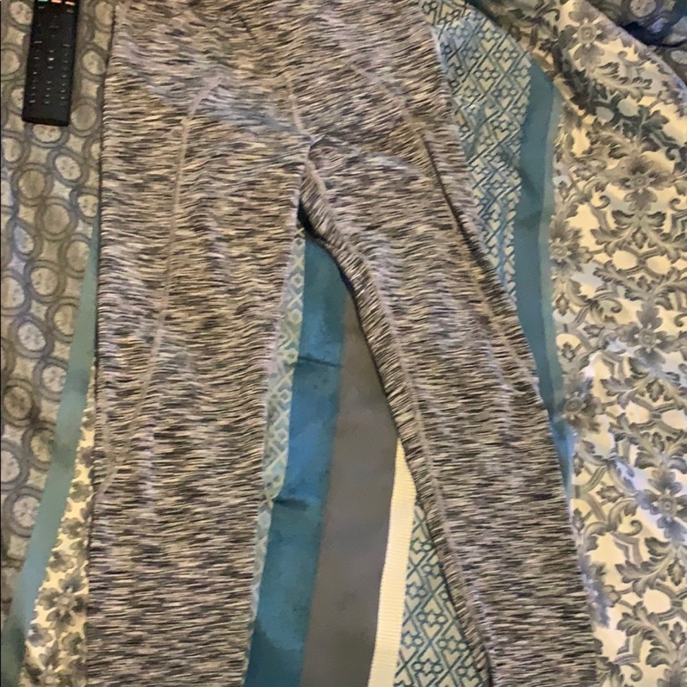 Gray leggings